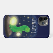 Coques Case-Mate iPhone Illustration du ver vert mou (Dos (Horizontal))