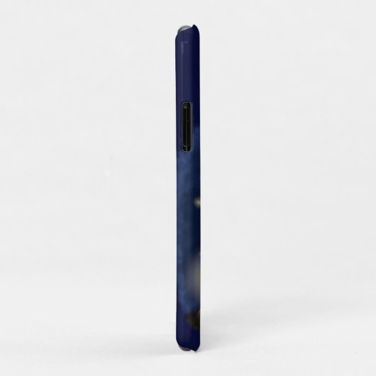 Coques Case-Mate iPhone Illustration du ver vert mou (Dos/Droite)