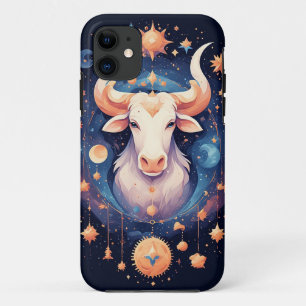 Case-Mate iPhone Case Illustration du zodiaque du Taurus décoratif