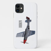 Coques Case-Mate iPhone Illustration d'un avion de chasse-bombardier (Dos)