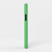 Coques Case-Mate iPhone Illustration d'un dimétrodon vert mignon (Dos/Droite)