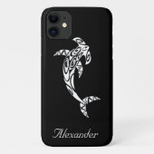 Coques Case-Mate iPhone Illustration d'un requin-marteau tribal (Dos)