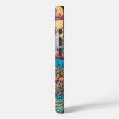 Coques Case-Mate iPhone Illustration d'une cabane de champignons créative (Verso / Gauche)