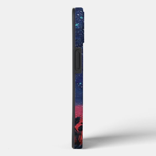 Coques Case-Mate iPhone Illustration d'une étoile de tir (Verso / Droite)