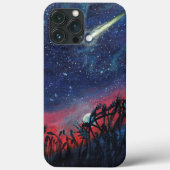 Coques Case-Mate iPhone Illustration d'une étoile de tir (Verso)