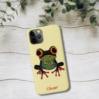 Illustration d'une grenouille arboricole vibrante