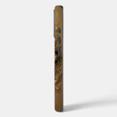 Coques Case-Mate iPhone Illustration élégante de libellule d'or (Verso / Gauche)