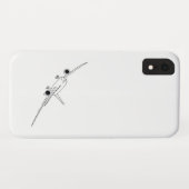 Coques Case-Mate iPhone Illustration encastrée dans l'avion (Dos (Horizontal))