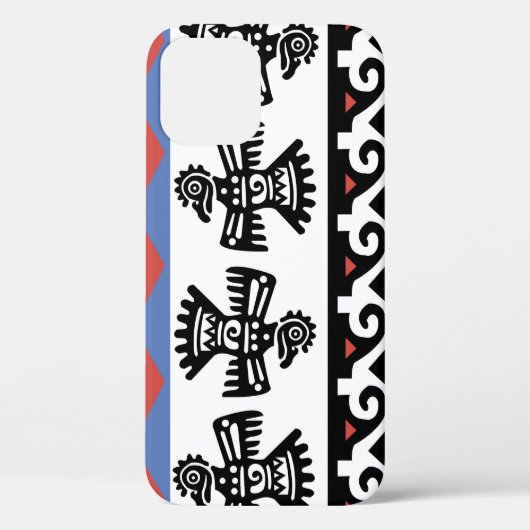 Coques Case-Mate iPhone Illustration ethnique des Amérindiens (Verso)