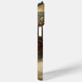 Coques Case-Mate iPhone Illustration féminine avec Art Nouveau (Verso / Droite)