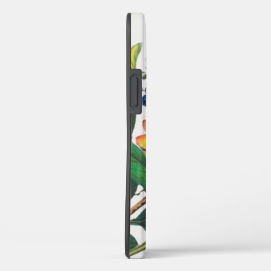 Coques Case-Mate iPhone Illustration Fleurs Botanique (Verso / Droite)