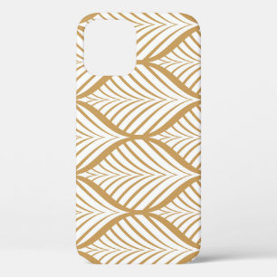 Case-Mate iPhone Case Illustration géométrique Feuille Vintage sans soud