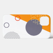 Coques Case-Mate iPhone Illustration géométrique urbaine, cool, unique, te (Verso (horizontal))