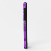 Coques Case-Mate iPhone Illustration hawaïenne de roche de lave de ketmie (Dos/Gauche)