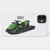 Coques Case-Mate iPhone Illustration Jet ski (Dos (Horizontal))