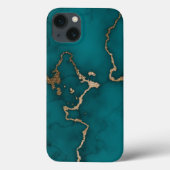 Coques Case-Mate iPhone Illustration marbre Abstrait Cute (Verso)