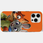 Coques Case-Mate iPhone Illustration mignonne de Nick et Judy Zootopie (Verso (horizontal))