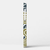 Coques Case-Mate iPhone Illustration moderne abstraite du milieu du siècle (Verso / Gauche)