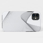 Coques Case-Mate iPhone Illustration moderne, simple et futuriste de l'ond (Dos (Horizontal))
