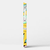 Coques Case-Mate iPhone Illustration motif d'impression de fruits tropicau (Verso / Gauche)