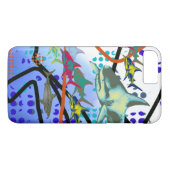 Coques Case-Mate iPhone illustration numérique des requins (Dos (Horizontal))