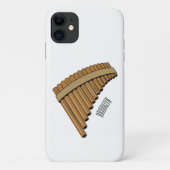 Coques Case-Mate iPhone Illustration Pan flûte / panpipes (Dos)
