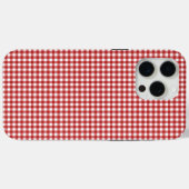 Coques Case-Mate iPhone Illustration rouge blanc Noël simple (Verso (horizontal))