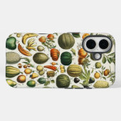 Coques Case-Mate iPhone Illustration scientifique végétale des fruits (Verso (horizontal))