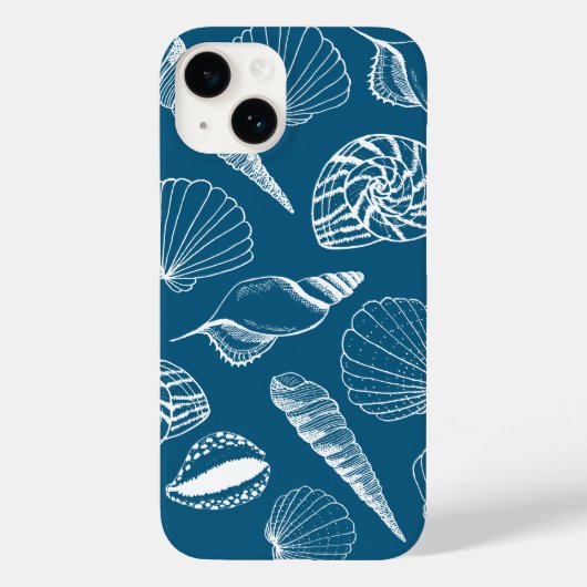 Coques Case-Mate iPhone Illustration Sea Shell (Verso)
