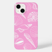Coques Case-Mate iPhone Illustration Sea Shell rose (Verso)