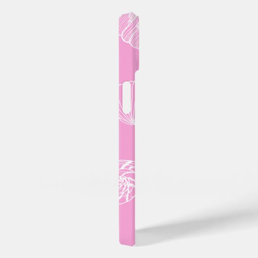 Coques Case-Mate iPhone Illustration Sea Shell rose (Verso / Droite)
