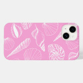 Coques Case-Mate iPhone Illustration Sea Shell rose (Verso (horizontal))