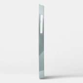 Coques Case-Mate iPhone Illustration spirale blanche et grise (Verso / Gauche)