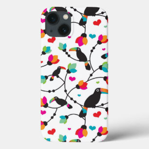 Coques Pour iPhone illustration tropicale d'oiseau mignon de toucan