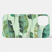 Coques Case-Mate iPhone Illustration tropicale Plante de banane à la mode (Verso (horizontal))