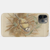 Coques Case-Mate iPhone Illustration vintage de Bluetit (Dos (Horizontal))