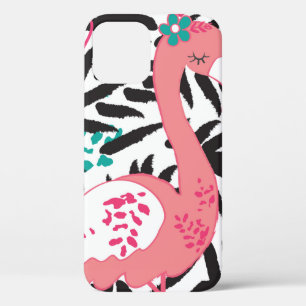 Case-Mate iPhone Case illustration vintage d'oiseau exotique flamand