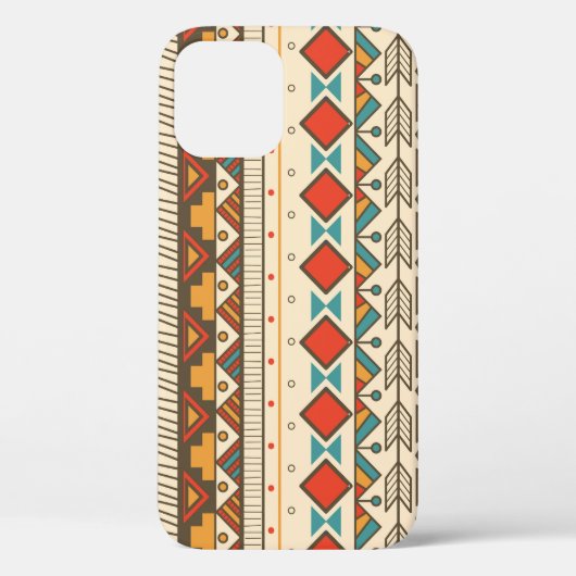 Coques Case-Mate iPhone Illustration Vintage tribale aztèque (Verso)