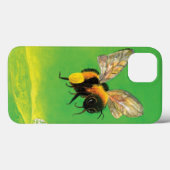 Coques Case-Mate iPhone Illustration volante Bumblebee (Verso (horizontal))