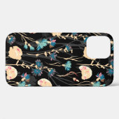 Coques Case-Mate iPhone Illustrations de fleurs sauvages. Patte transparen (Verso (horizontal))