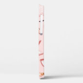 Coques Case-Mate iPhone Illustrations de mode. Motif transparent (Verso / Gauche)