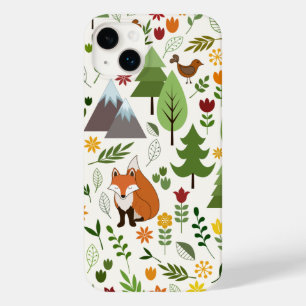 Coque Pour iPhone 14 Plus Illustrations de style scandinave sur Crm Lg Motif