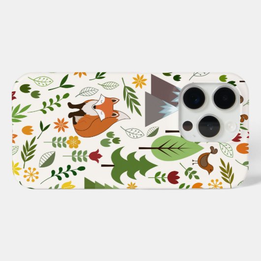 Coques Case-Mate iPhone Illustrations de style scandinave sur Crm Lg Motif (Verso (horizontal))
