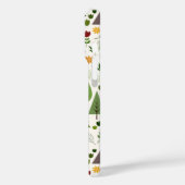 Coques Case-Mate iPhone Illustrations de style scandinave sur motif crème (Verso / Gauche)