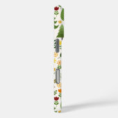 Coques Case-Mate iPhone Illustrations de style scandinave sur motif crème (Verso / Droite)