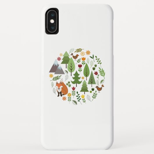 Coques Case-Mate iPhone Illustrations scandinaves Cercle (Dos)