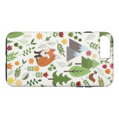 Coques Case-Mate iPhone Illustrations scandinaves de style sur le motif (Dos (Horizontal))
