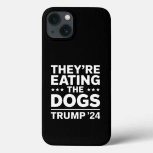 Case-Mate iPhone Case Ils mangent les chiens Débat drôle Citation Trump