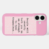 Coques Case-Mate iPhone ils ont fait du mal (Verso (horizontal))