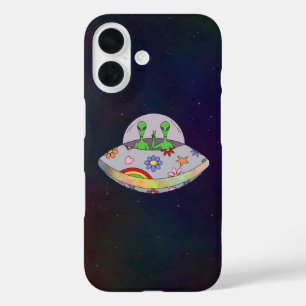 Coques iPhone 16 Ils viennent en paix OVNI